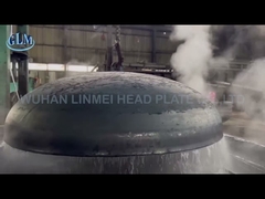 3600mm As516 Gr 70 Ellipsoidale Schüssel End Asme Ellipsoidale Kopf Abmessungen für Ölgasbehälter