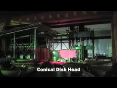 SA516 Gr70 Durchmesser des Kegel-Teller-Kopf-2500mm