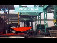 Der heiße Kohlenstoffstahl bildete halb Ellipsoidal 2:1 Behälter-Köpfe