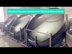 elliptischer Klöpperboden des Kohlenstoffstahls Stärke 6036mm Durchmessers 18mm