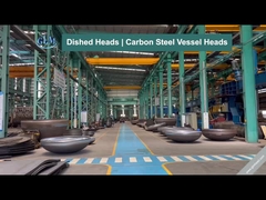 Tellerköpfe. Kohlenstoffstahl Gefäßköpfe.