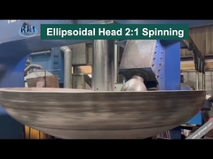 4500mm Durchmesser nahtloses Behälterkopf Rohrbelag Kappe Legierung Stahl elliptische Ende