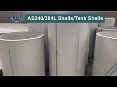 SS304 Walzflaschen aus Edelstahl für die chemische Industrie