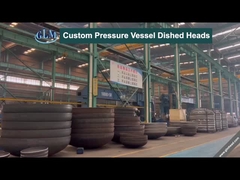 ASME Stempel Kohlenstoffstahl elliptische Tellerkappen für Druckgeräte