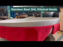 GB ASME Edelstahl-Teller Enden kommerzielle Intertech-Tankköpfe elliptisch 300 mm