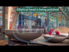 Aus Kohlenstoffstahl gefüllte Tankköpfe