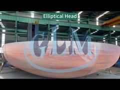 Kundenspezifische Heiß-Kalt-Pressung ASME Elliptischer Kopf Endkappe