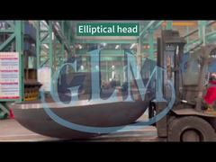 Ein genauerer Blick: Kundenspezifischer 6000 mm Durchmesser 20 mm Dicke 2:1 Semiellipsoid-Boden ASME-Kopf