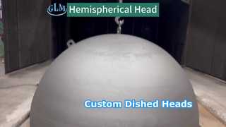 Durch Erhitzen und Abschrecken entstehen hochwertige halbkugelförmige Endkappen.