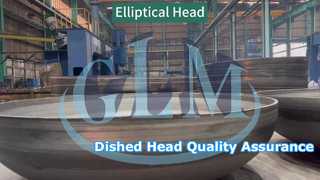 Messen Sie die Abmessungen der elliptischen Endkappen genau, um die Qualität sicherzustellen.