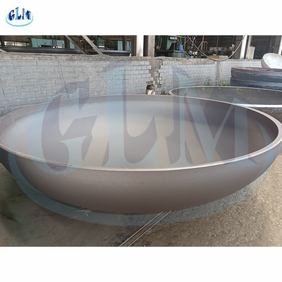 ISO9001 bestätigte Kohlenstoffstahl-elliptischen Teller-Kopf mit 3800mm Durchmesser
