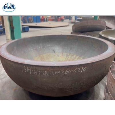 Industrielle Anforderungen: Polieren von kundenspezifischen, halbkugelförmigen Böden für Hochdruckanwendungen