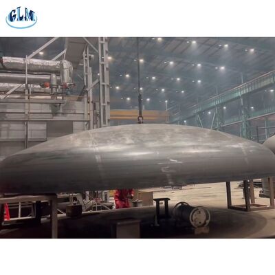 Anpassbarer Druck 4200 mm Durchmesser Torisphärischer Tellerkopf mit Heißpressierung für Druckbehälter