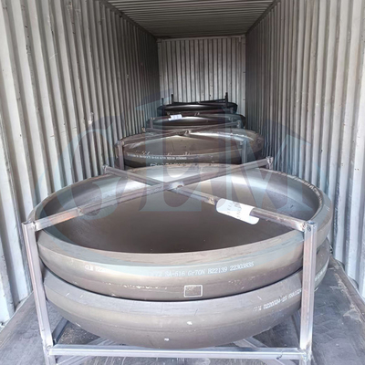 Nahtloser Kohlenstoffstahl-Ellipsoidal Teller-Kopf für bedeckt