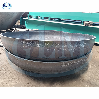 Stärke des Kohlenstoffstahl-Ellipsoidal angerichtete Enden-2134mm Dimater 30mm
