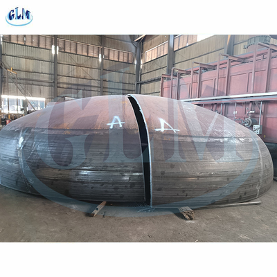 Unterer 2:1 des Ellipsoidal Tellers großer Durchmesser-elliptischer Kopf für Kessel und Druckbehälter