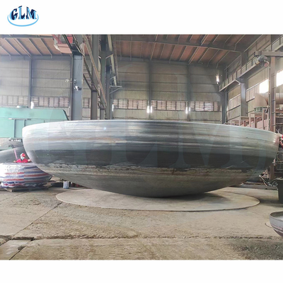 6000 mm Durchmesser 20 mm Dicke 2: 1 Halb elliptische Schüssel ASME Kopf