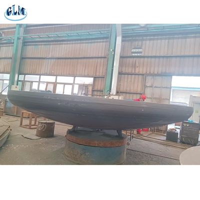 ASME Standard Torisphärischer Gewölbter Boden mit Wärmebehandlung und UT-RT-Prüfung für Druckbehälter