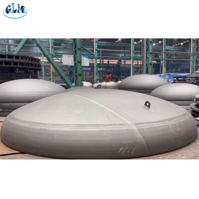 4200mm Durchmesser 14mm Dicke Torisphärische Klöpperboden mit Heißpressen für Druckbehälter