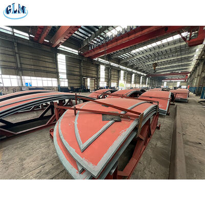 3300*38 Kugelfeldplatte aus Edelstahl mit Warmdrucktechnik für Druckbehälter