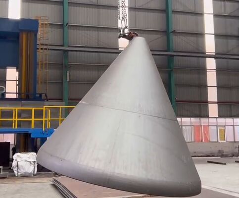 Industrielle konische Tankköpfe mit überlagerter Technologie, Warmdruck und Kaltdruck, ASME-zertifiziert für Druckbehälter