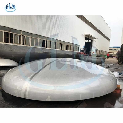 6000 mm Durchmesser Lpg Tank Geschirrkopf Metall Gas Tank Kappe Edelstahl