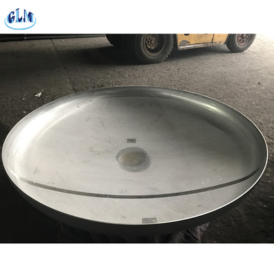 300 mm 2 mm Flachkopf für Druckbehälter Sandstrahlen