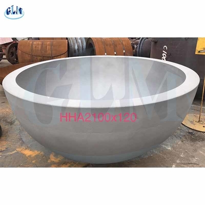 HHA 2100mm 120mm Halbkugel Tankköpfe ANSI Schüssel Enden für Druckbehälter