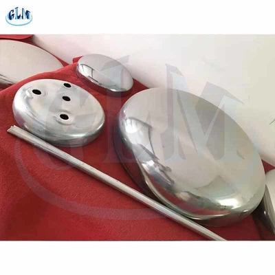 304L 316L ASME Elliptik aus Edelstahl Teller Kopf Abmessungen Elliptik Teller