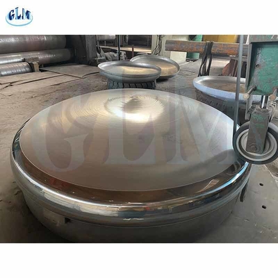 89mm 500MM ASME PED Torisphärische Schüssel Kopf Arten der Schüssel Ende Druckbehälter