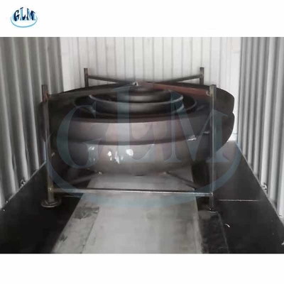 1000MM ASME Propanbehälter Halb elliptische Hemisphärische Tankköpfe Abmessungen