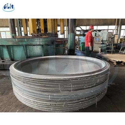 SS304 Flachgusskopf 400 mm Edelstahlguss Enden für Propanbehälter