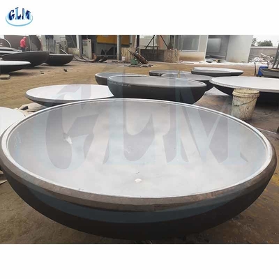 ASME 150mm Kohlenstoffstahl mit Tellerköpfen Elliptikbehälter Edelstahl 316L