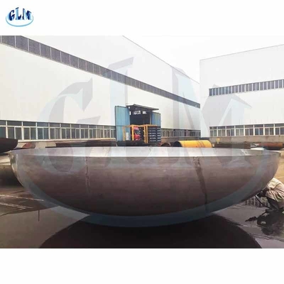 SS304 200MM Flüssigkeitsspeichertank Halb elliptische Kopfbedeckung Q345B