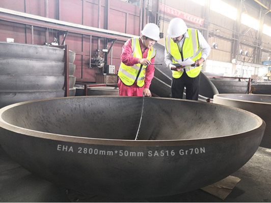 5 mm 5000 mm Halbkugel elliptische Schüssel Kopfende Ss316L elliptisch