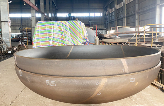12000MM 3MM Ss304 Halb elliptischer Tellerkopf Abmessungen 2 bis 1 Hemisphärisch