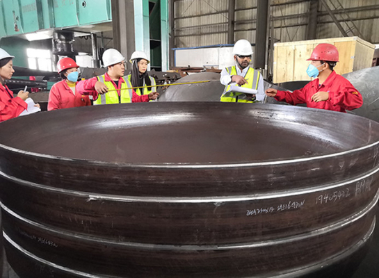 ASME 1000MM-Tellerkopf aus Edelstahl