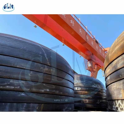2:1 Ellipsoidal Teller geht 3000mm Dimater 16mm Stärke für Sammelbehälter voran