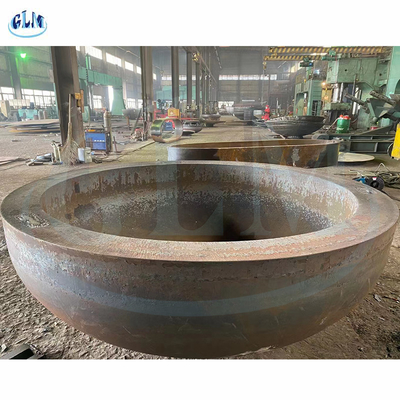 Stärke 180mm des küstennaher elliptischer Teller-Hauptschiff-Kappen-Durchmesser-2500mm