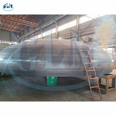 6500mm Durchmesser-Ellipsoidal angerichtetes Ende mit 10% Reduzierungs-Verhältnis
